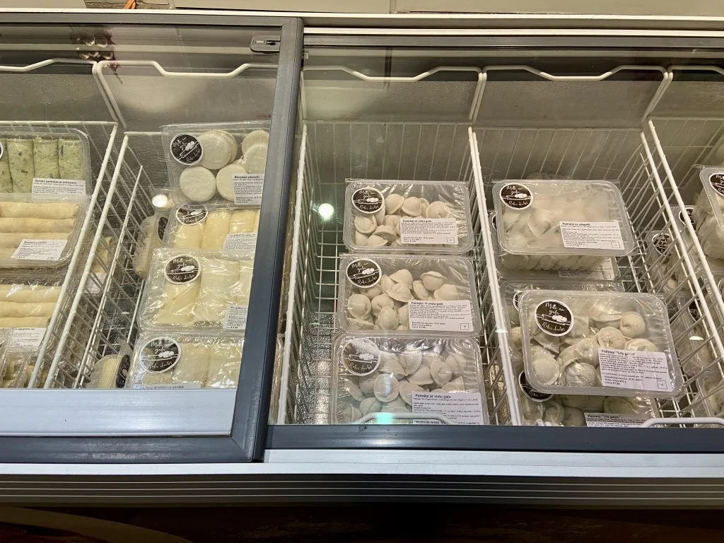 pelmeni at riga central market