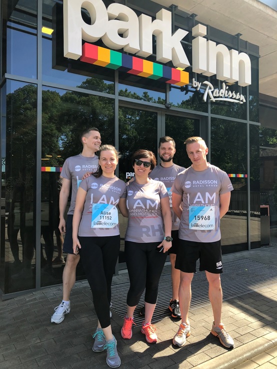 park inn riga running team