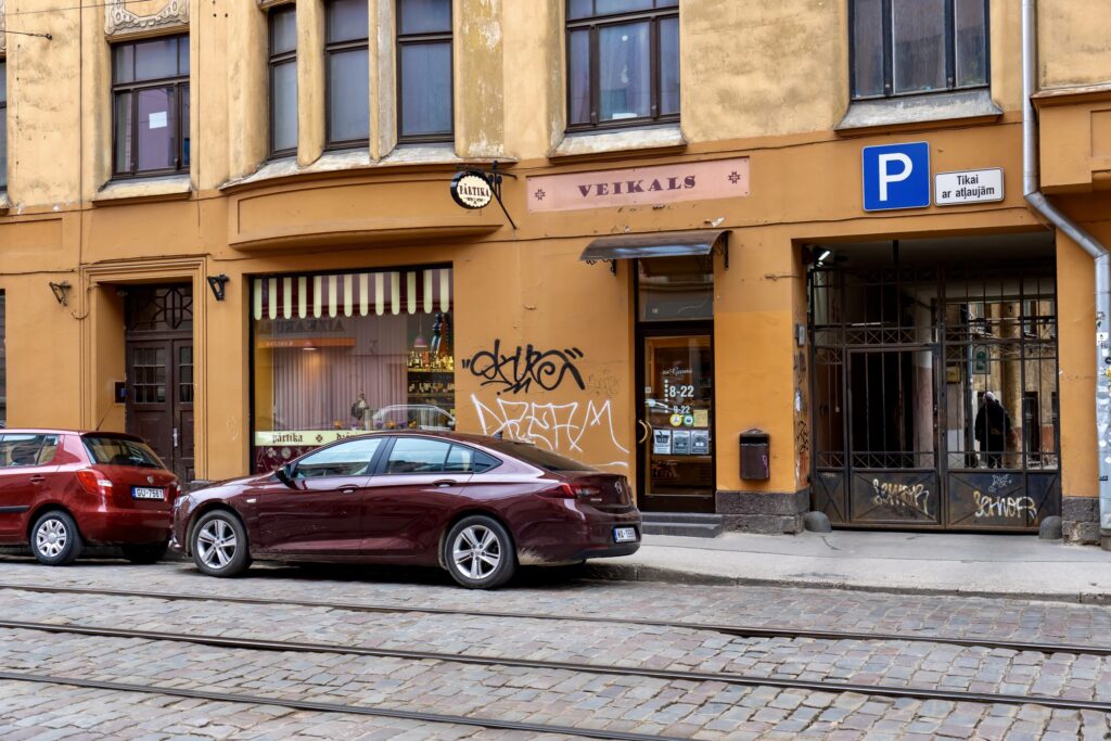 corner shop in riga