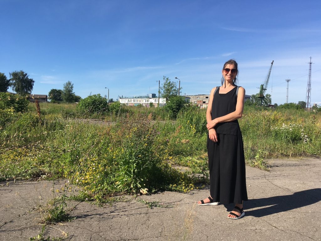 tour guide lelde benke in riga