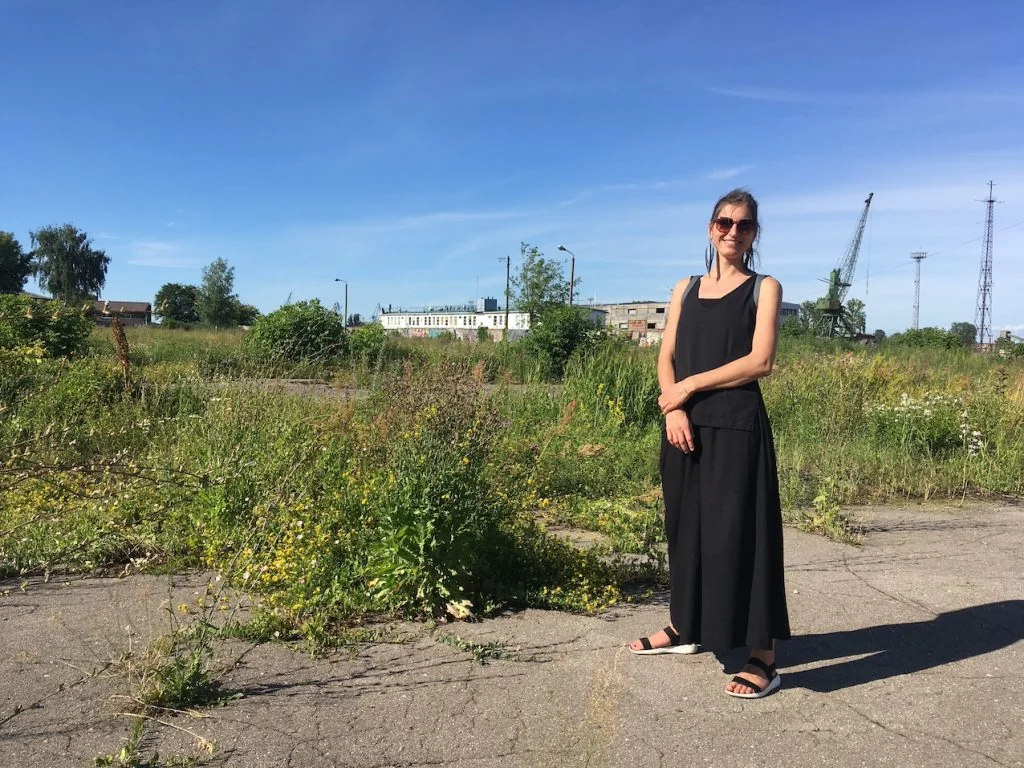 tour guide lelde benke in riga